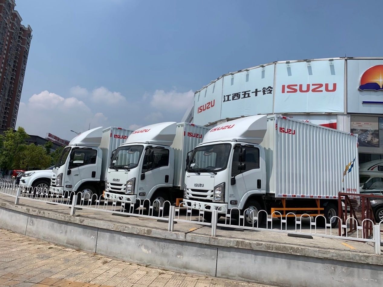 江西五十铃翼放EC现车到店,预售价9.98万元起
