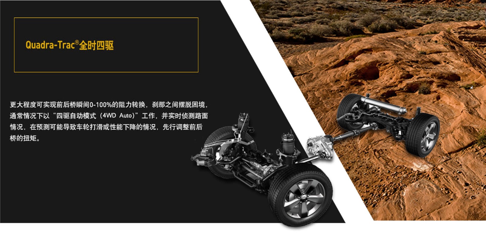 2020款大切诺基3.6精英版黑色新车到店 