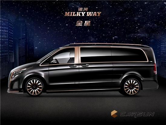 奔驰V260L尊贵加长版 私人定制银河系列
