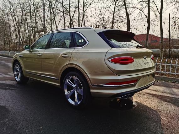 2020款宾利添越黄色奢华SUV 满足商务范