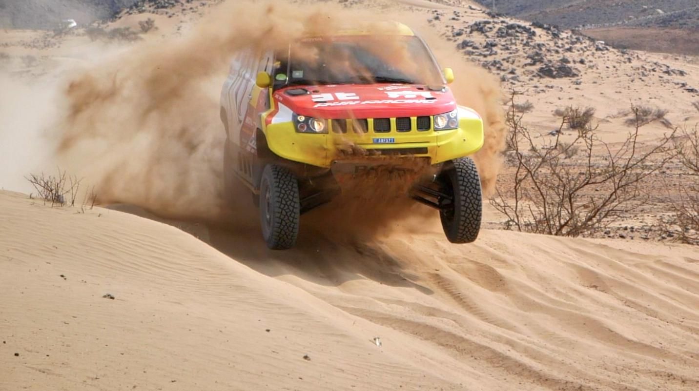 越野车的终极战场达喀尔拉力赛 BJ40够爷们