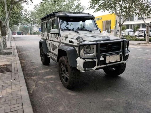奔驰巴博斯G500 4X4拥有强度极高的越野性