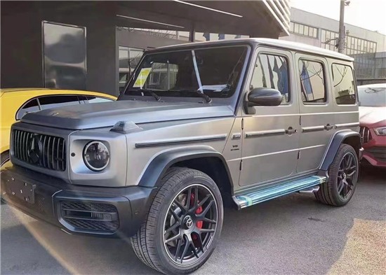 赣州新款G63哑光铂金灰红限量版首台现车