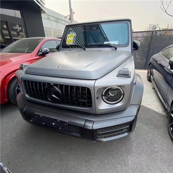 赣州新款G63哑光铂金灰红限量版首台现车