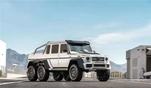 平行进口奔驰巴博斯6X6 六区越野皮卡  