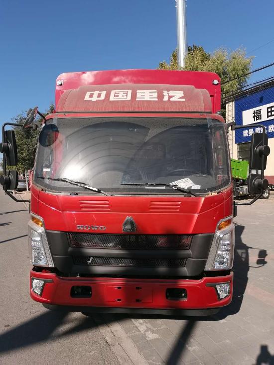 重汽轻卡4米2宽体高栏货箱内部尺寸 参数