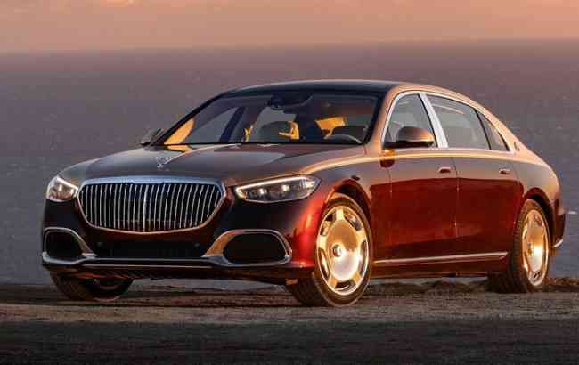 听引擎声浪轰鸣2021款迈巴赫S450 S580 