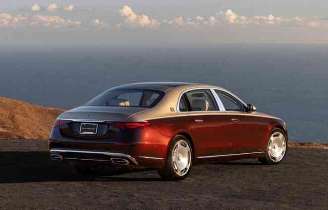 听引擎声浪轰鸣2021款迈巴赫S450 S580 