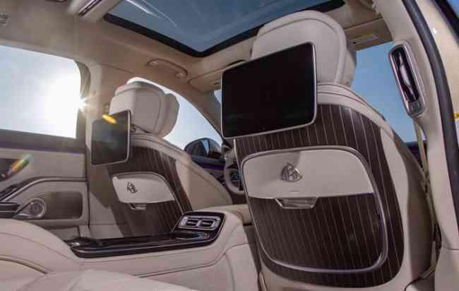 听引擎声浪轰鸣2021款迈巴赫S450 S580 