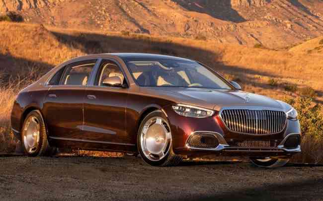 听引擎声浪轰鸣2021款迈巴赫S450 S580 