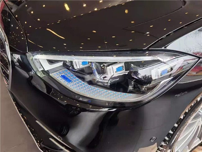 2021款奔驰S450L四驱 白车米内实拍视频