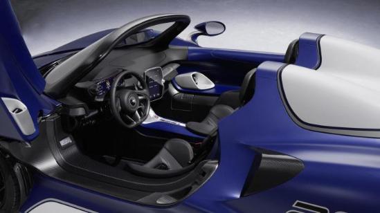 迈凯伦新款Elva Speedster曝光，开车终于不用戴头盔了？