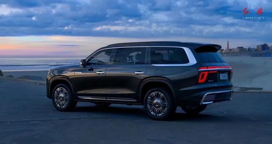 媲美全尺寸SUV 外加4.0T V8空气悬架 中国顶级SUV红旗LS7来了