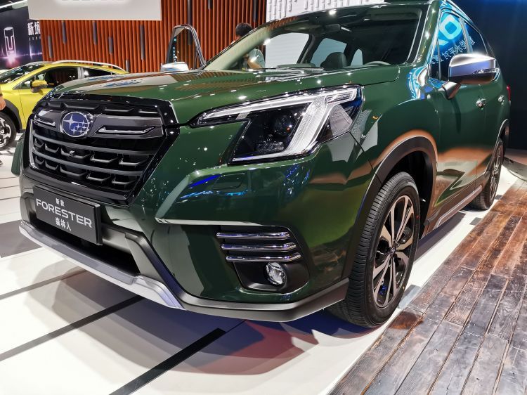外观更立体的斯巴鲁森林人广州车展正式亮相