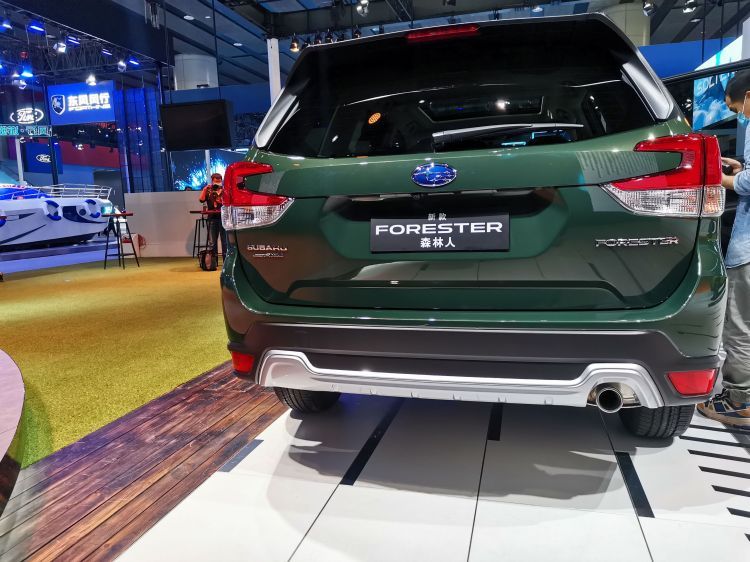 外观更立体的斯巴鲁森林人广州车展正式亮相