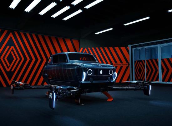 雷诺推出 Air4 UAM概念飞行器：飞机就是把轮子换成螺旋桨？