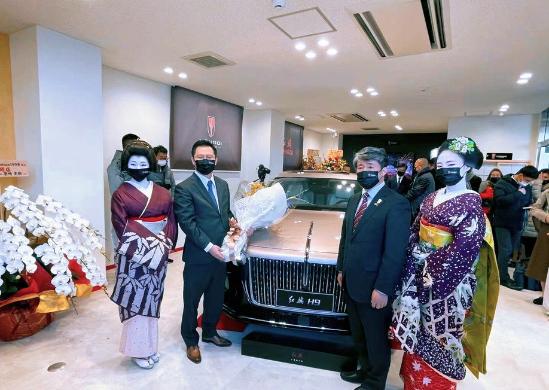 在日本开设体验店，红旗汽车如何实现全球化？