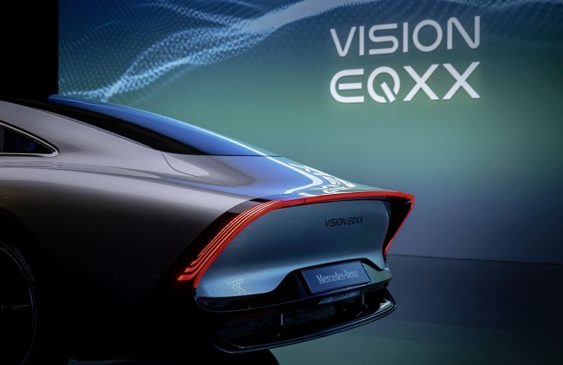 奔驰VISON EQXX全球首发！风阻系数低至0.17，百公里个位数能耗
