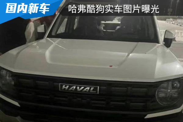或将在上半年发布 哈弗酷狗实车图片曝光