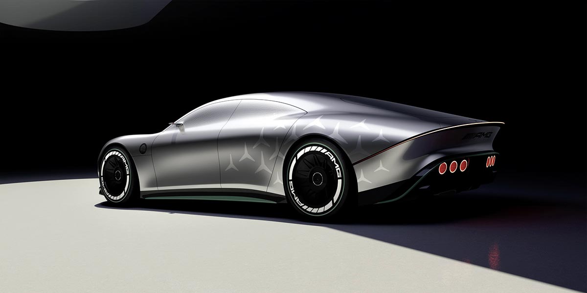 下一代奔驰电动车长这样？梅赛德斯AMG Vision AMG Concept发布！