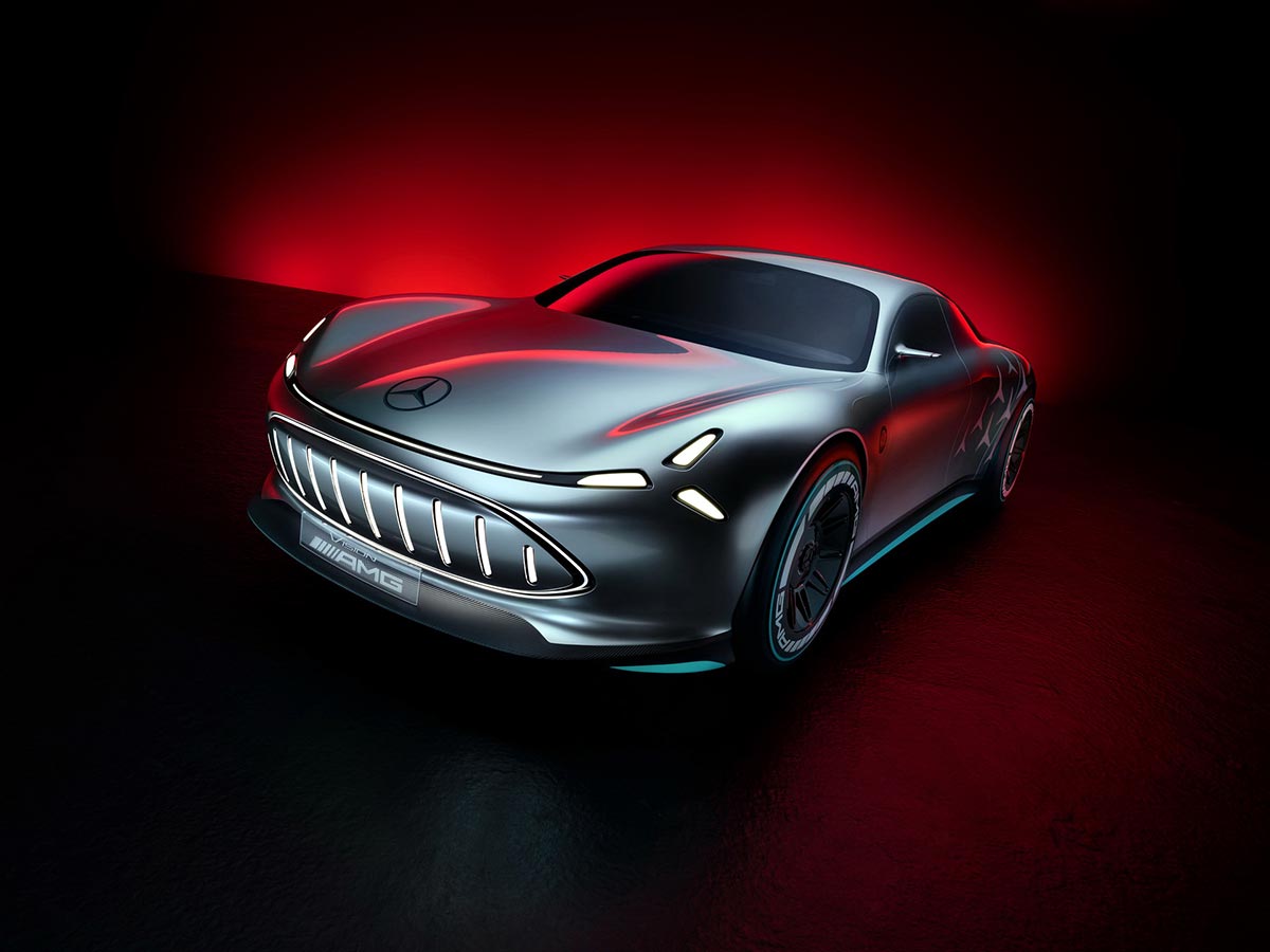 下一代奔驰电动车长这样？梅赛德斯AMG Vision AMG Concept发布！