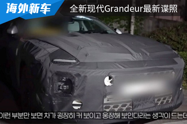 最快将在今年内正式亮相 全新现代Grandeur最新谍照曝光 