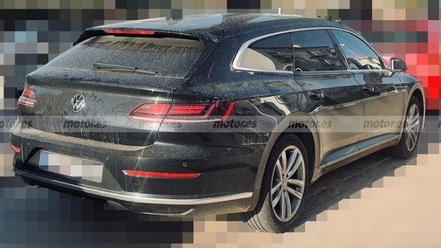 换装悬浮式中央触控屏 新款大众Arteon Shooting Brake谍照曝光 