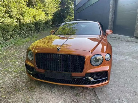 22款宾利飞驰欧版桔橙色可分期降价福利