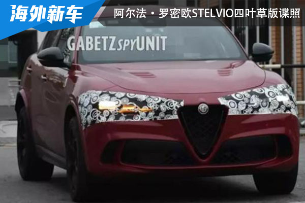 有望年内亮相 新款阿尔法·罗密欧Stelvio四叶草版谍照