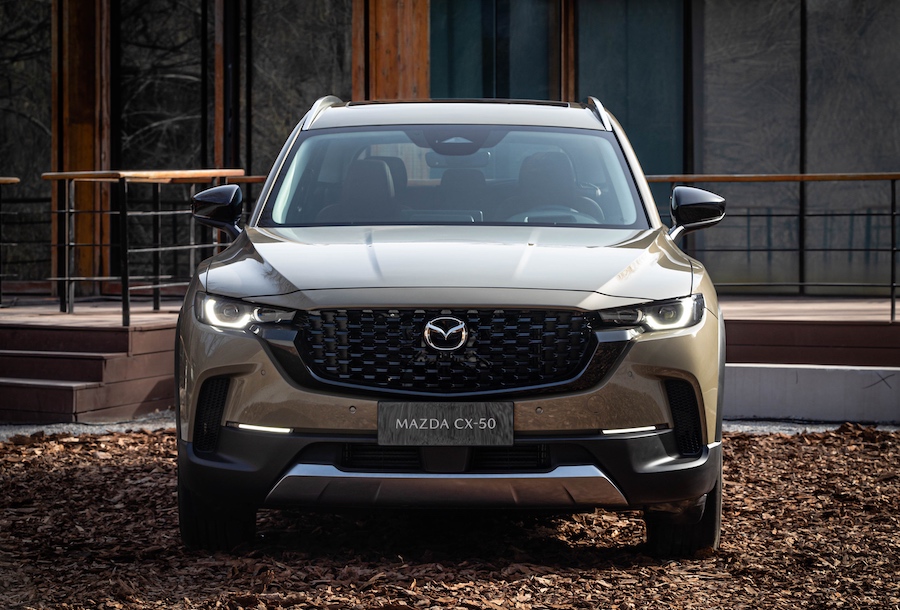 MAZDA CX-50内饰首次曝光 开创户外轻越野SUV品类