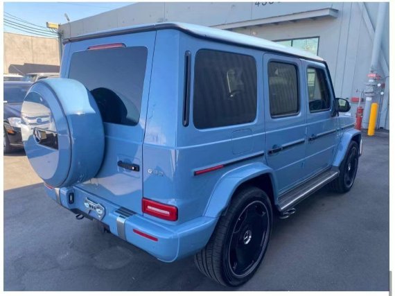 23款奔驰G63美规版中国蓝特惠随时提车 