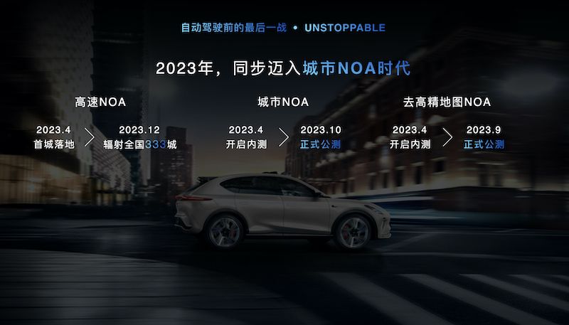 智己汽车发布“未来3-5年智驾产品落地路线图”