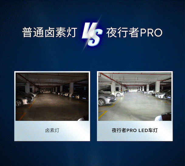 全新欧司朗LED车灯夜行者PRO聚光上市             