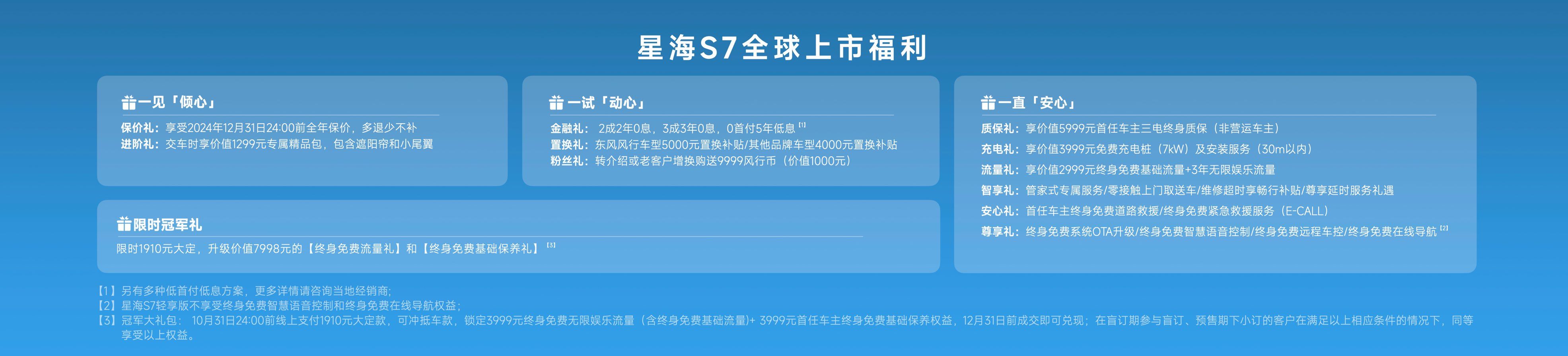 售11.98万元起 风行星海S7正式上市     
