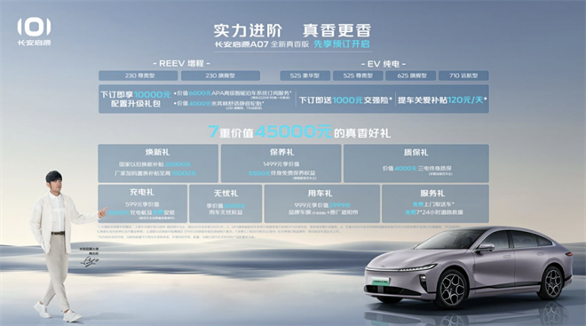 年轻人的智能出行新宠，长安启源A07全新真香版开启预定