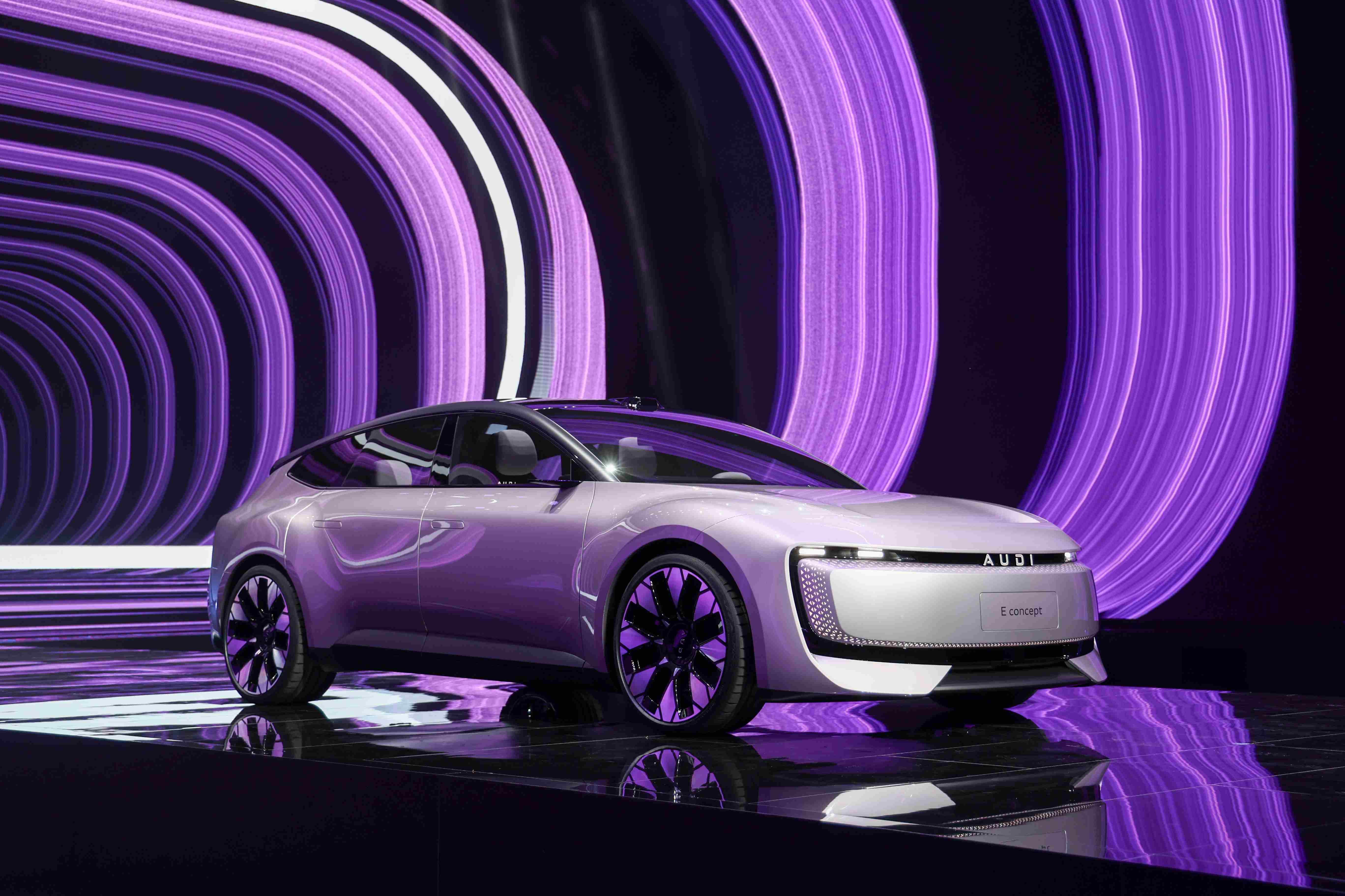 奥迪新品牌AUDI正式发布 AUDI E概念车在沪首发