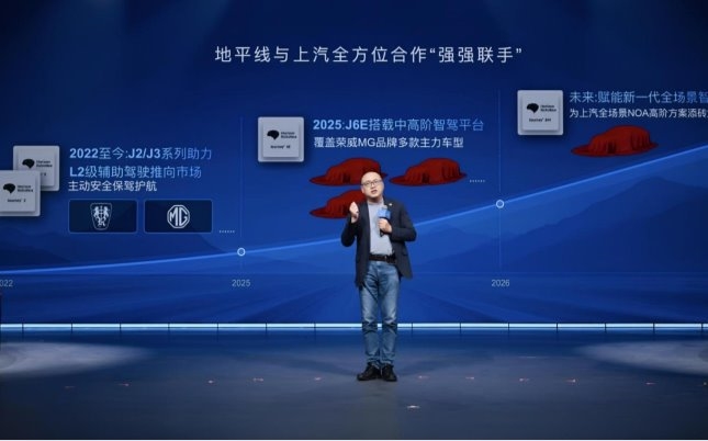 重要股东上汽集团看好地平线：宣布支持并加强与地平线的合作