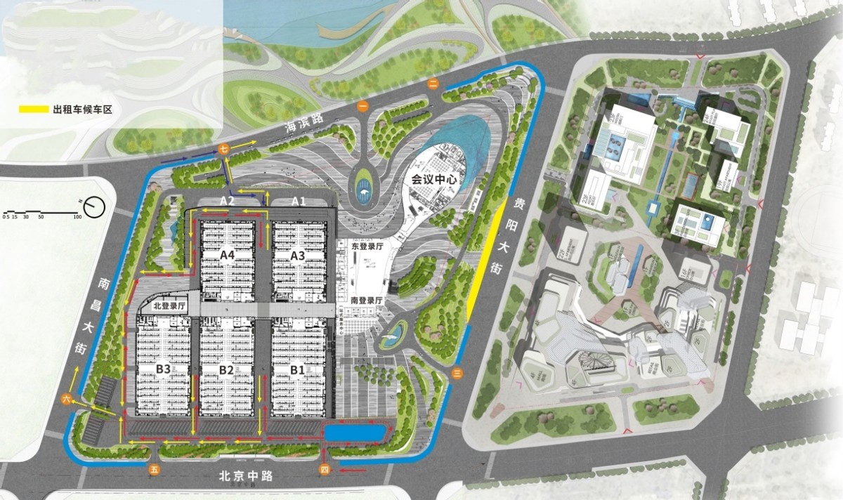 6月12-15日市区市民可以免费乘坐接驳车到八角湾会展中心逛车展