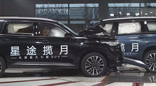 星途揽月C-DM成功通过57万焦重卡追尾能量安全挑战