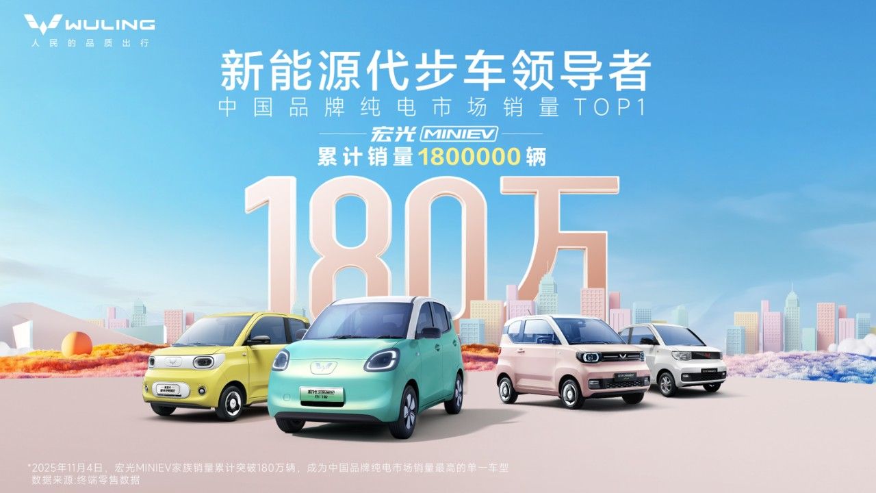 置换补贴价5.28万 宏光MINIEV四门版推出301km续航车型