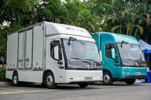 高端进化 智慧破界 全新启明星平台欧马可纯电轻卡亮相珠三角