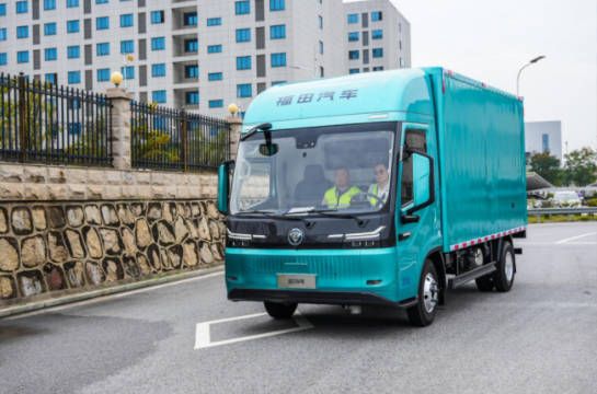 高端向上 智慧引领 全新启明星平台欧马可纯电轻卡南方上市