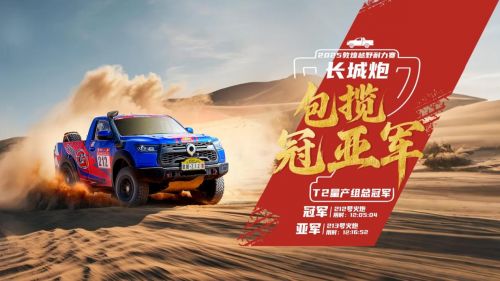 2025新疆博湖沙漠越野争霸赛收官长城火炮战队包揽三个组别冠亚军