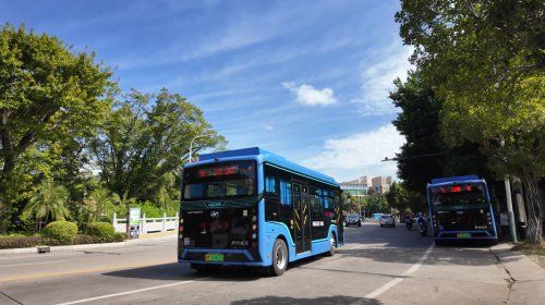  一程山水，半城温柔！坐苏州金龙纯电公交慢游客都梅州