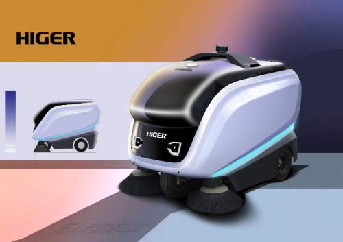 再获国家级奖项!苏州金龙无人驾驶扫地车获中国外观设计优秀奖