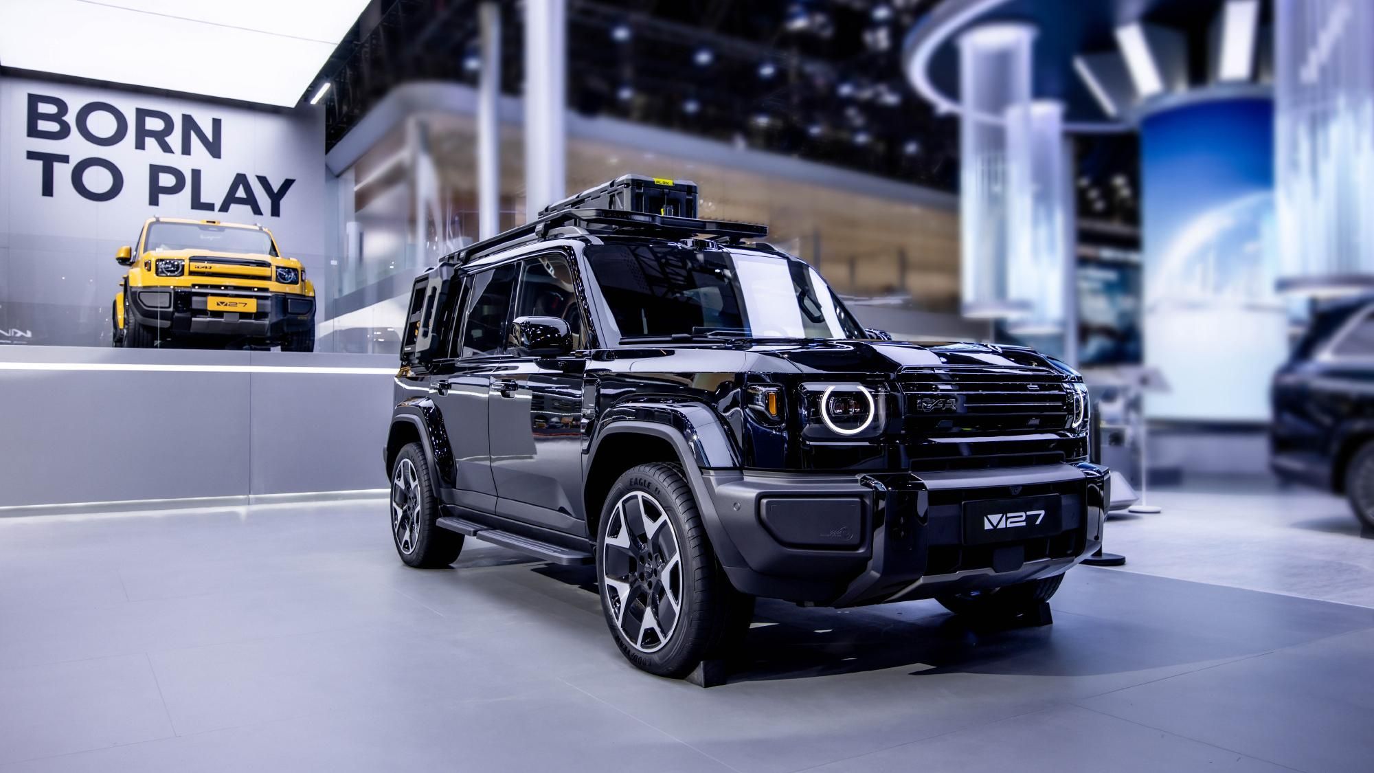 2025广州车展：搭载增程动力 iCAR V27首发亮相