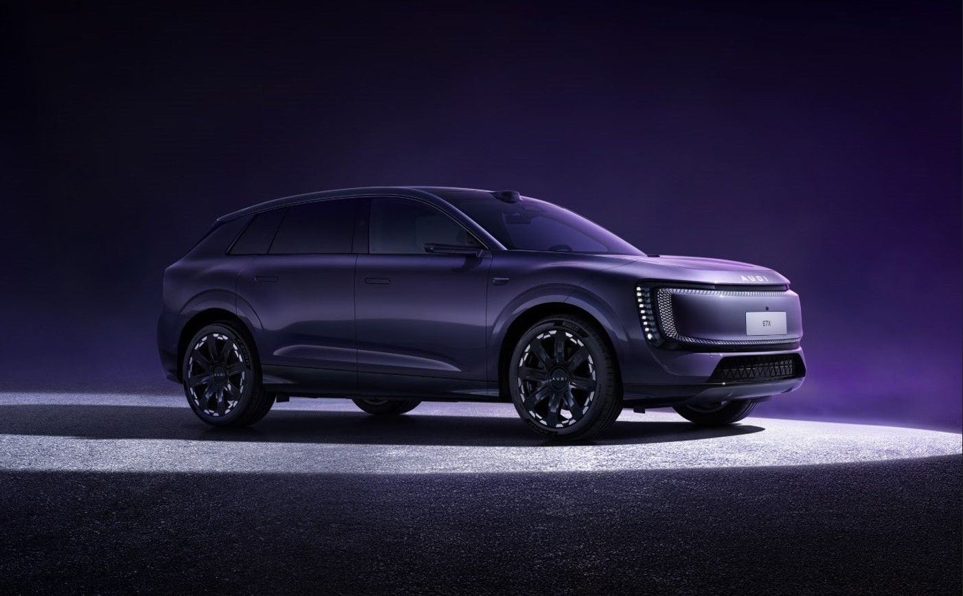 AUDI品牌第二款车型E7X官图公布 计划北京车展亮相