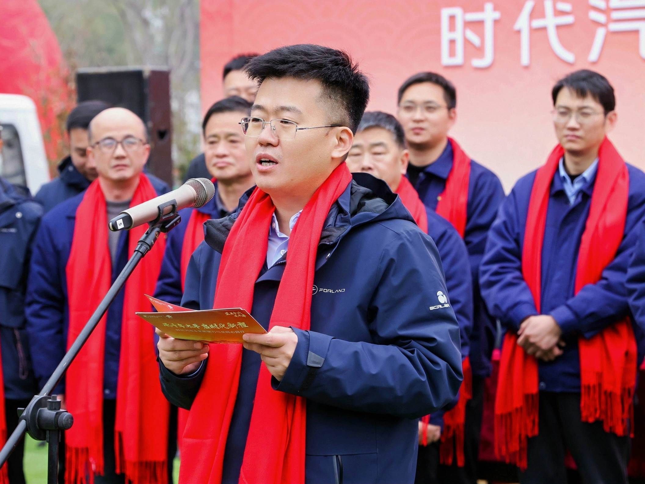 時代汽車攜手全柴動力共赴全椒走太平民俗盛事