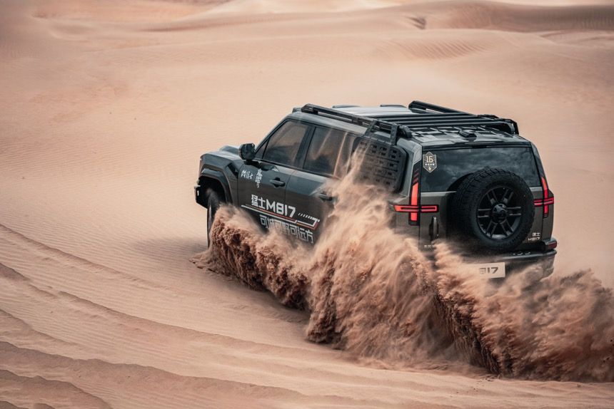 猛士M817的军工级可靠,藏在每一处硬核技术里