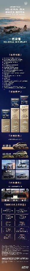 限时权益价29.98万-34.98万 ID. ERA 9X北京车展上市